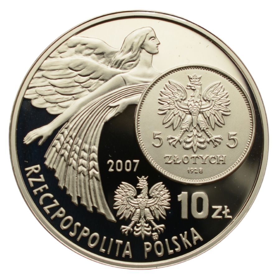 10 złotych - Dzieje złotego 2007 (NIKE)