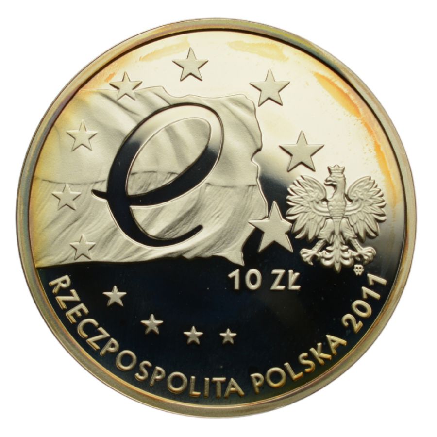 10 złotych - Przewodnictwo Polski w Radzie UE