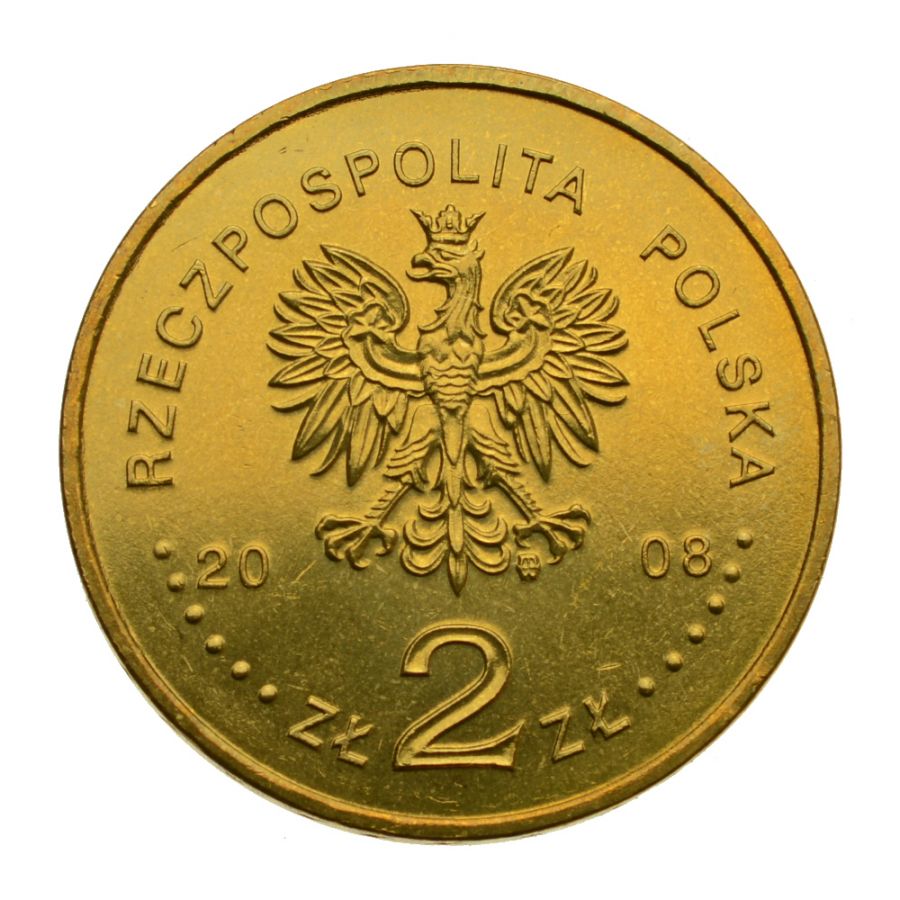 2 złote - 450 lat Poczty Polskiej