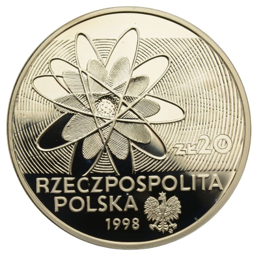 20 złotych - 100 lat odkrycia Polonu i Radu