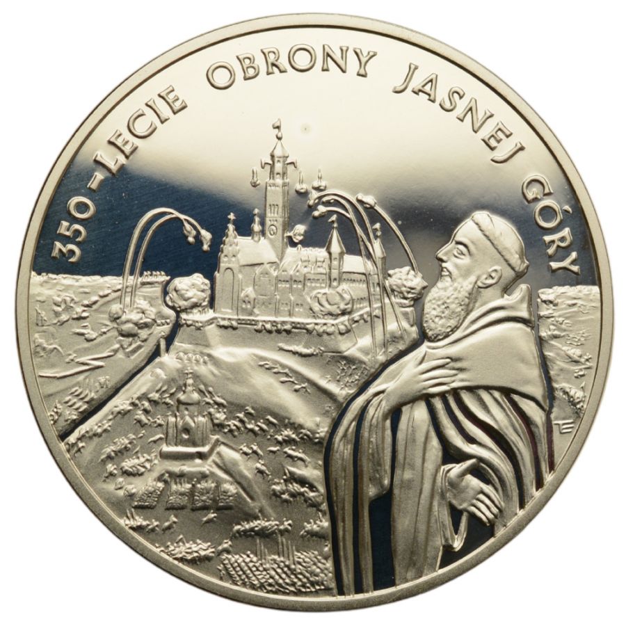 20 złotych - 350-lecie obrony Jasnej Góry