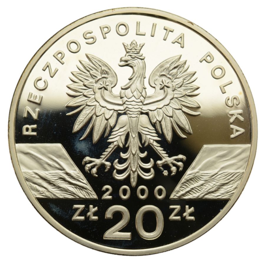 20 złotych - Zwierzęta świata - Dudek