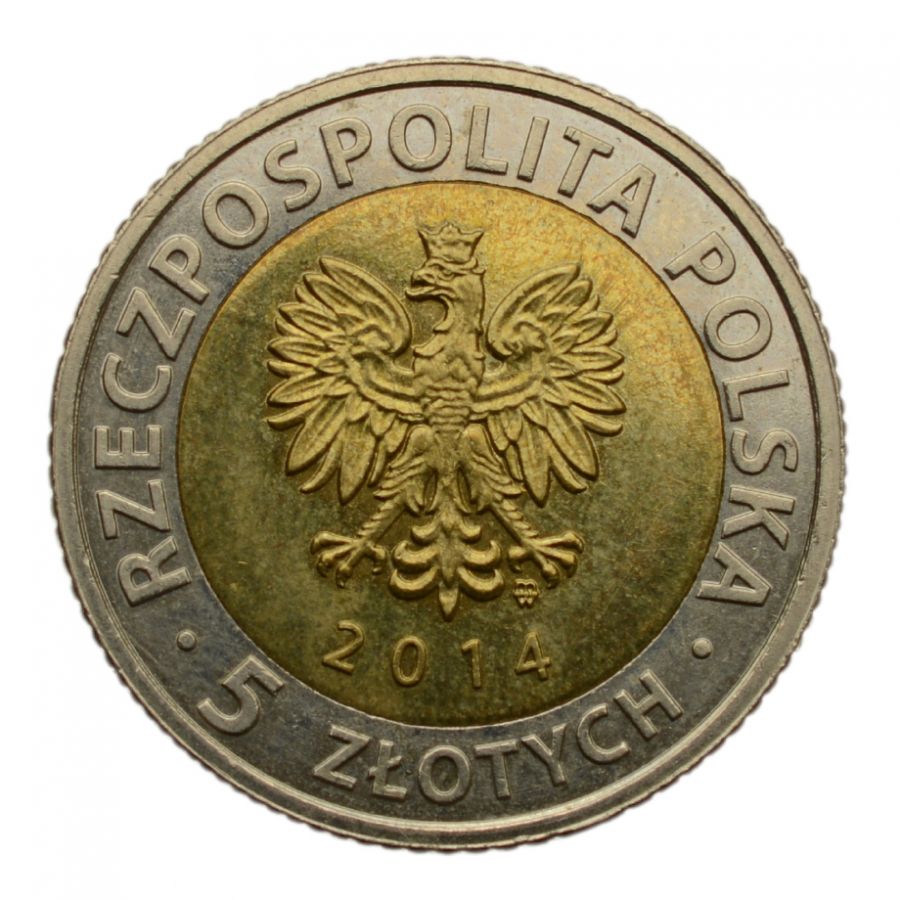 5 złotych - Odkryj Polskę - Zamek Królewski w Warszawie