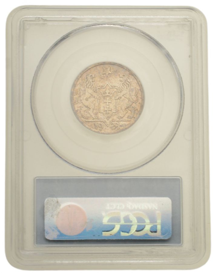 WMG - 1 Gulden 1923 r. (LUSTRZANKA) - Grading PCGS PR61